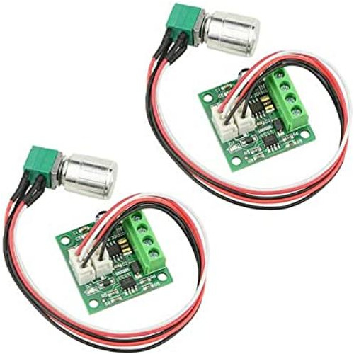 Xlx 2pcs Mini Pwm Dc Motor Governor 1.8v 3v 5v 6v 12v 2a