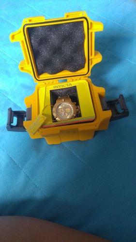 Relógio Invicta Dourado Original 