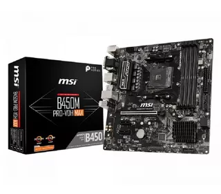 Tarjeta Madre Msi B450m Pro-vdh Max Amd Am4 Micro Atx