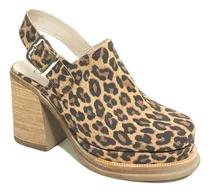 Comprar Zapatos Mujer Zuecos Sandalias Plataformas Hebilla Taco 9cm