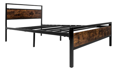 Cama Base Individual + Comoda 5 Cajones Country Moderna Moderno
