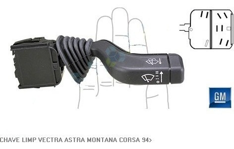 Chave Do Limpador Astra Sedan Montana Corsa 94/..