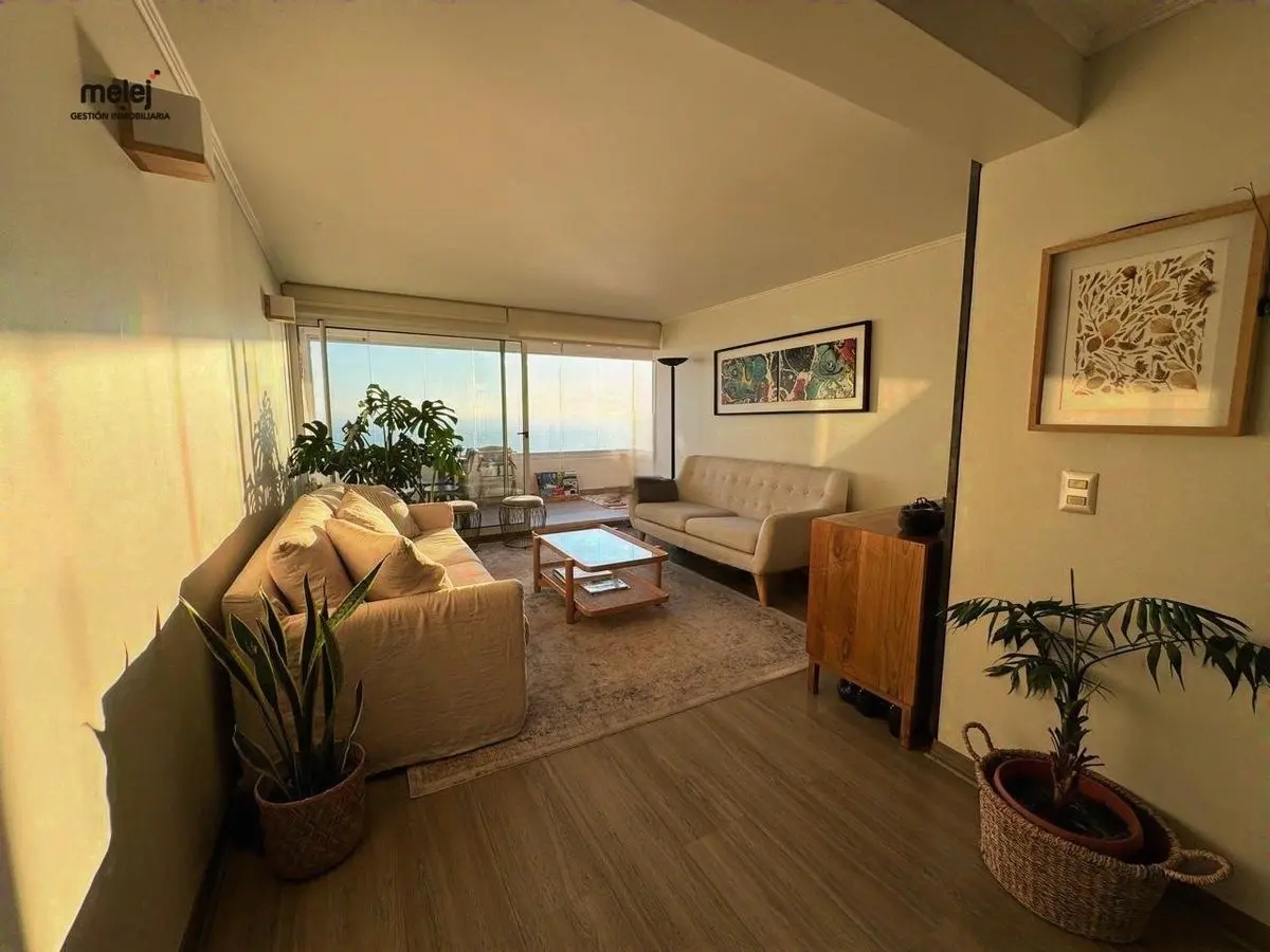 Imagen 4 de 18 de Venta Departamento Amplia Vista Al Mar, Reñaca