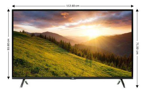 Imagen 2 de 3 de Pantalla Led De 50 Pulgadas 4k Smart Android Tcl 50a435