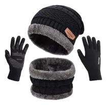 Comprar Maylisacc Juego De 3 Gorros Y Bufandas De Punto Para Y
