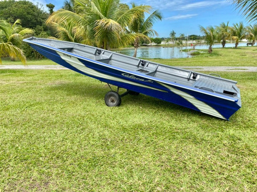 Embarcação De Alumínio Calaça Mod Flash Bass 600 De 6 M