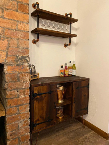 Repisas De Bar Estilo Industrial