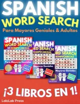 Comprar Spanish Word Search | Sopa De Letras Para Mayores Geniales Y