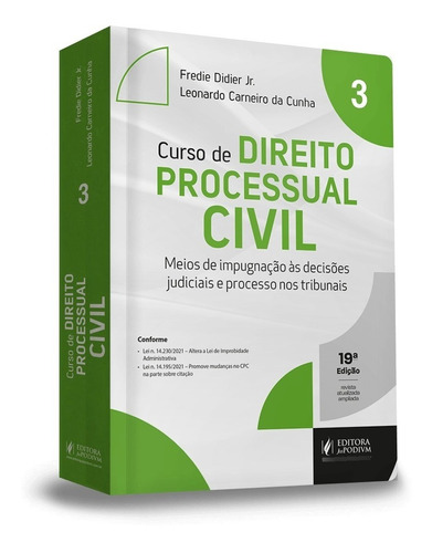 Curso De Direito Processual Civil Vol 3 - Didier - Ultima Ed