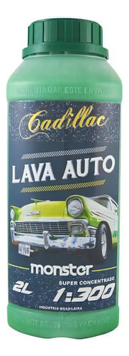 Lava Auto Shampoo Concentrado Monster 1:300 2lt - Cadillac