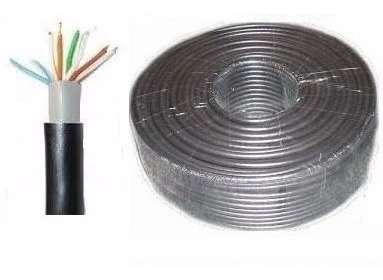 Imagen 3 de 3 de 30 Mts Cable Premium Marca Glc Exterior Cobreado Doble Vaina