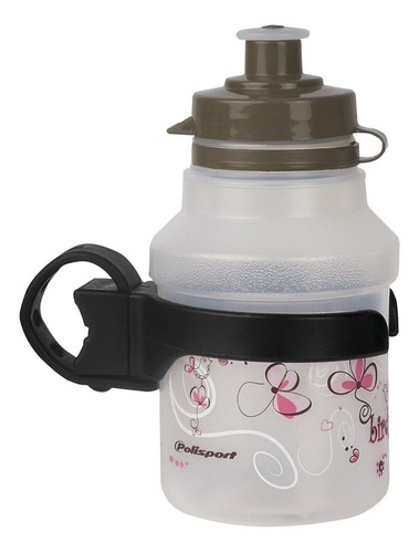 Mini Botella Deportiva Polisport Birdy 350ml Con Soporte