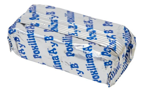 Poxilina 10 Min X 250 Grs Masilla 2componentes De Poxipol Naranja