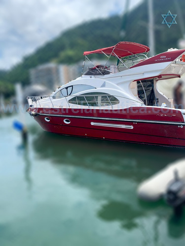 Imagem 1 de 10 de Lancha Azimut 460 Barco Iate N Fairline Focker Phantom