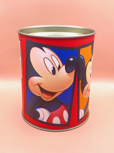 Kit 5 Latas P Lembrancinha Mickey Mouse Presente Festa