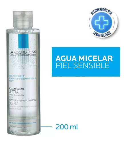 Agua Micelar Piel Alérgica/reactiva La Roche Posay