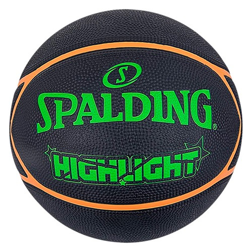 Balon Baloncesto Spalding #7 Highlight Colores Nba Original