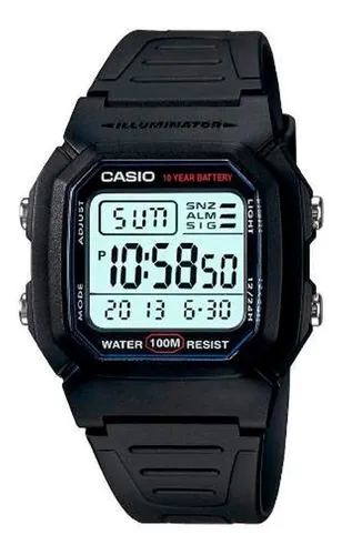 Reloj Casio Hombre MRW-210H-1AVEF Negro Deportivo