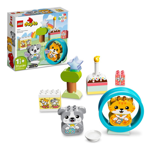 Producto Generico - Lego Duplo My First Puppy & Kitten With.