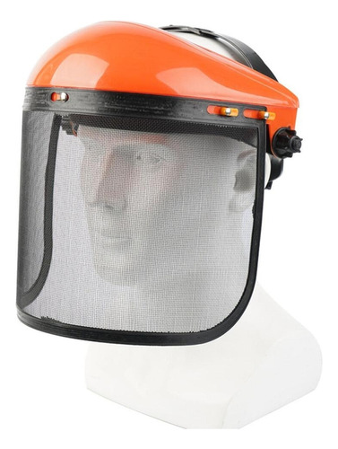 Máscara Protectora De Malla Face Shield, Casco, Motosierra,