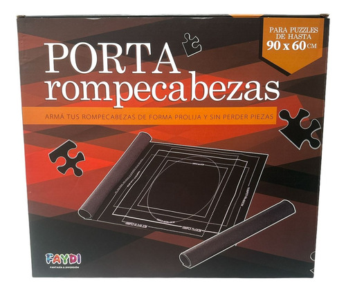 Porta Rompecabezas Faydi Calidad Ideal Para Regalar