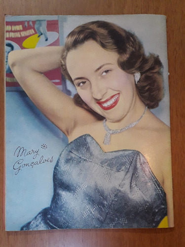 Revista Radiolândia 26 1954 Virgínia Lane Na Capa (Usado)