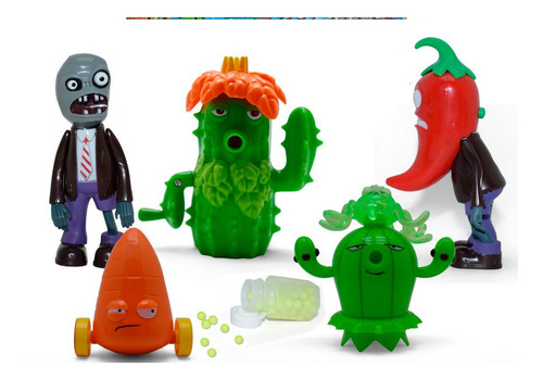 Plantas Vs Zombis Set Super Cactus (Usado)