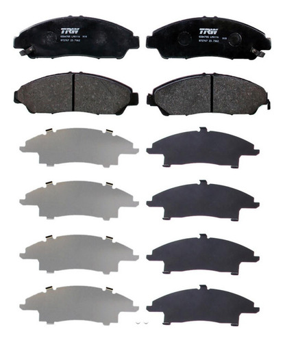 Balatas Trw Delanteras Para Honda Pilot 2009 A 2014