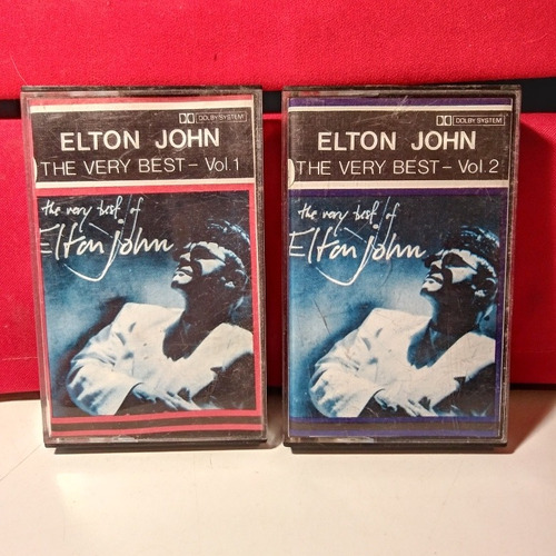 Elton John The Very Best Vol 1 Y 2 - 2 Casetes Uy 1990