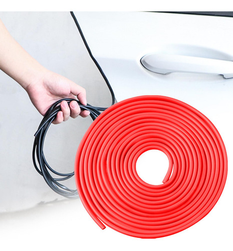Protector De Borde De Puerta De Coche, Accesorios Rojo