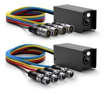 Comprar Receptor Snake Multired Xlr Snake De 4 Canales Y 3 Pines Par