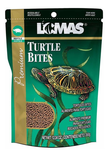 Alimento Para Tortugas Turtle Bites De 350 Gr