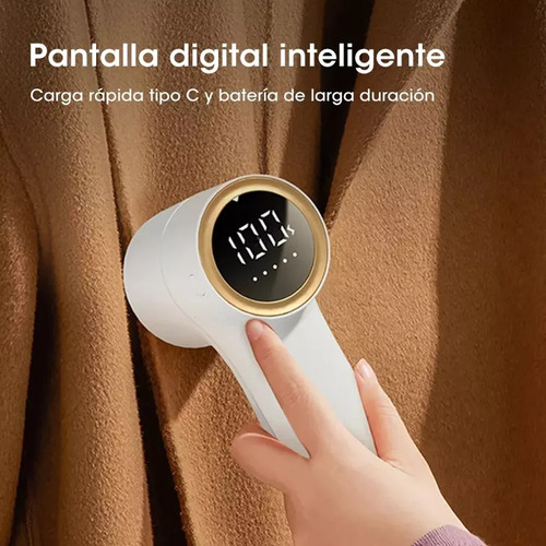Quita Pelusa Electrico Ropa Removedor Recargable Con Led