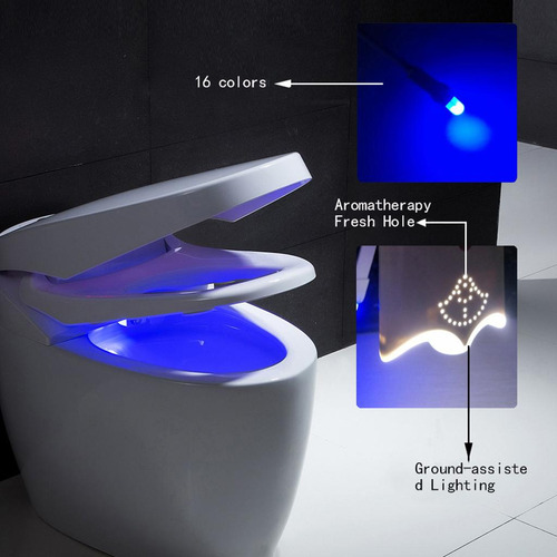 Luces De Inodoro Detección De Movimiento 16 Cambio Sensor
