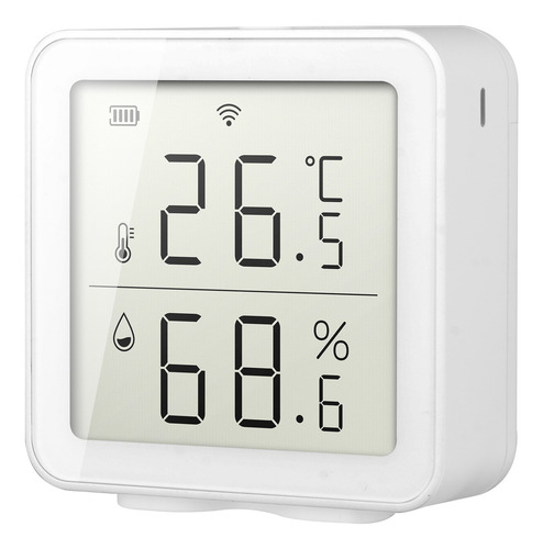 Sensor De Humedad Y Temperatura Alexa Wireless Tuya Con