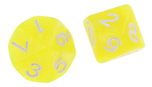 Dados De 10 Caras 2 Piezas