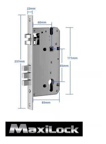 Cerradura Inteligente Maxilock 20806 - Backset 60 + Gateway