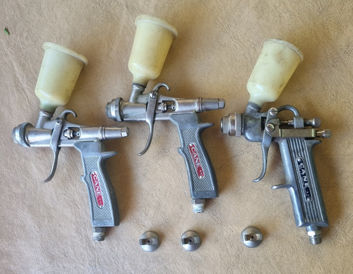 Pistola Soplete Cane Para Pintar Lote X 3