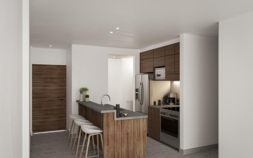 Departamento 71m2 Exterior Con Balcon 1 Recamara Y Estudio En Napoles