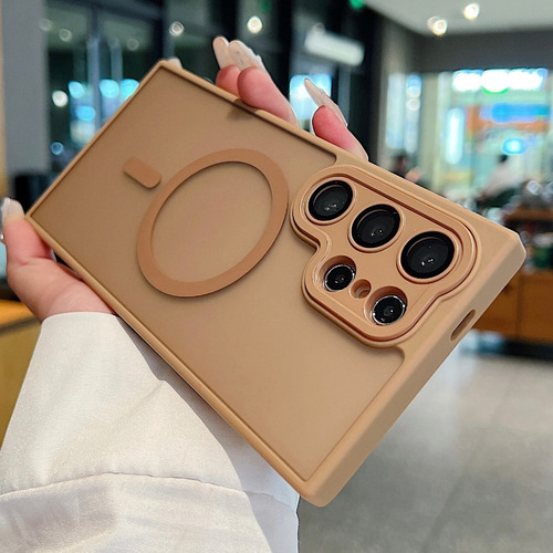 Carcasa Magnética De Carga Inalámbrica Para Samsung Galaxy A56 A55 A36 A26 A16 A06 A05 A15 A35 5g Funda Rígida Mate A Prueba De Golpes