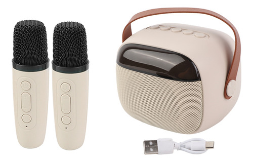 Micrófono Con Altavoz Karaoke Machine Mini Wireless And Set