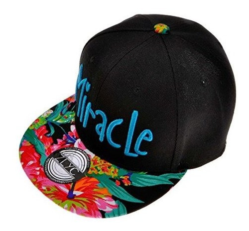 Gorra Ajustable Unisex Con Bordado Floral.