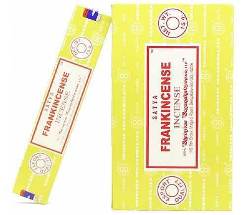 Sahumerios Nag Champa Satya Sai Baba Frankincense Fragancia Sándalo