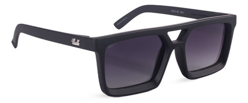 Anteojos Lentes Sol Vulk Crimson Vulk Crimson Gris Negro Mate Negro Mate