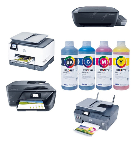 Tinta Corante 250ml Profeel H8950 Compatível Para H_p