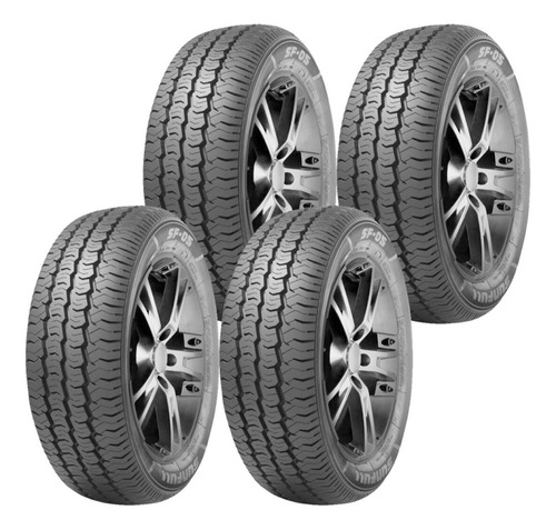 Set 4 Llantas 175/70r14lt 95/93s Sunfull Sf-05