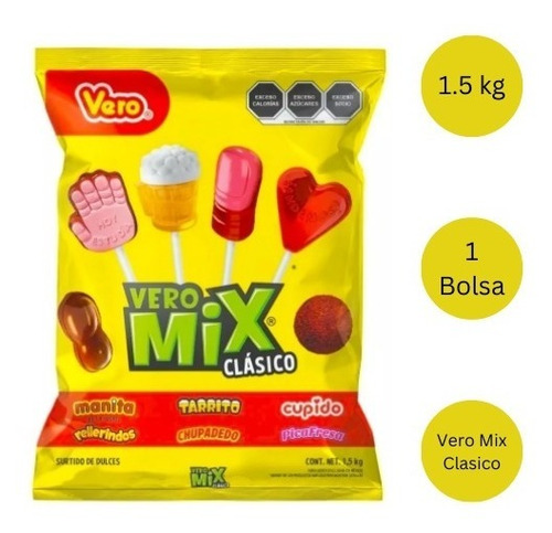 Vero Mix Clásico 1.5kg  Variedad De Dulces Surtidos 