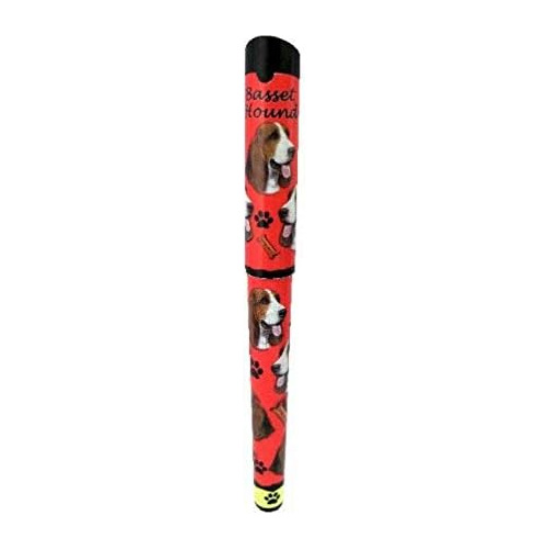 Basset Hound Pen Easy Glide Gel Pen, Recargable Un Agar...