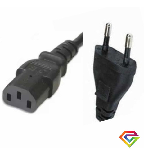 Cable Fuente De Poder Múltiples Usos 1.5mts