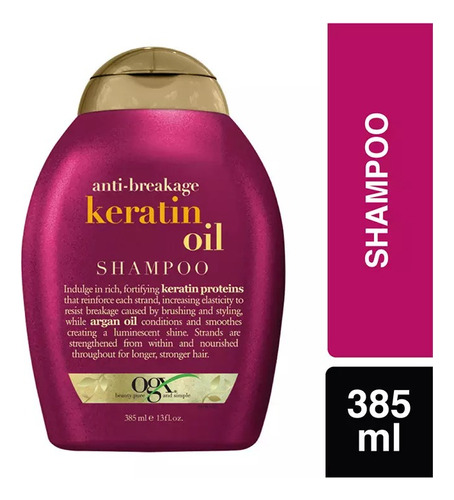 Ogx Shampoo Keratina 385ml